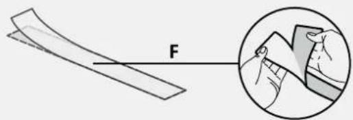 HAIER XS 6B0M4PDB - A páraellenes szalag felszerelése - 1