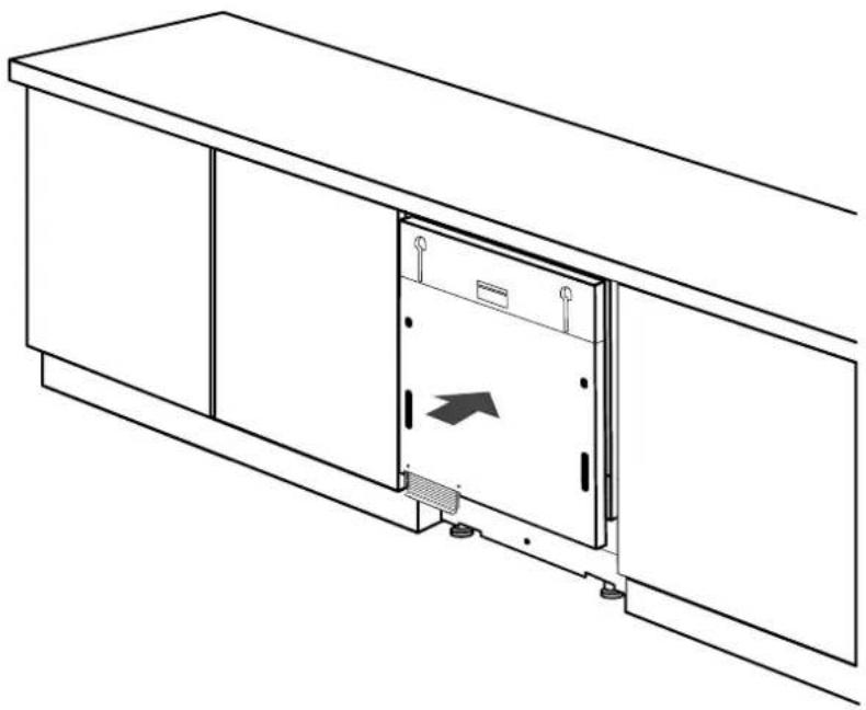 HAIER XS 6B0M4PDB - Einbau in den Einbauschrank - 1