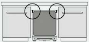 HAIER XS 6B0M4PDB - Кріплення машини на кухні - 3