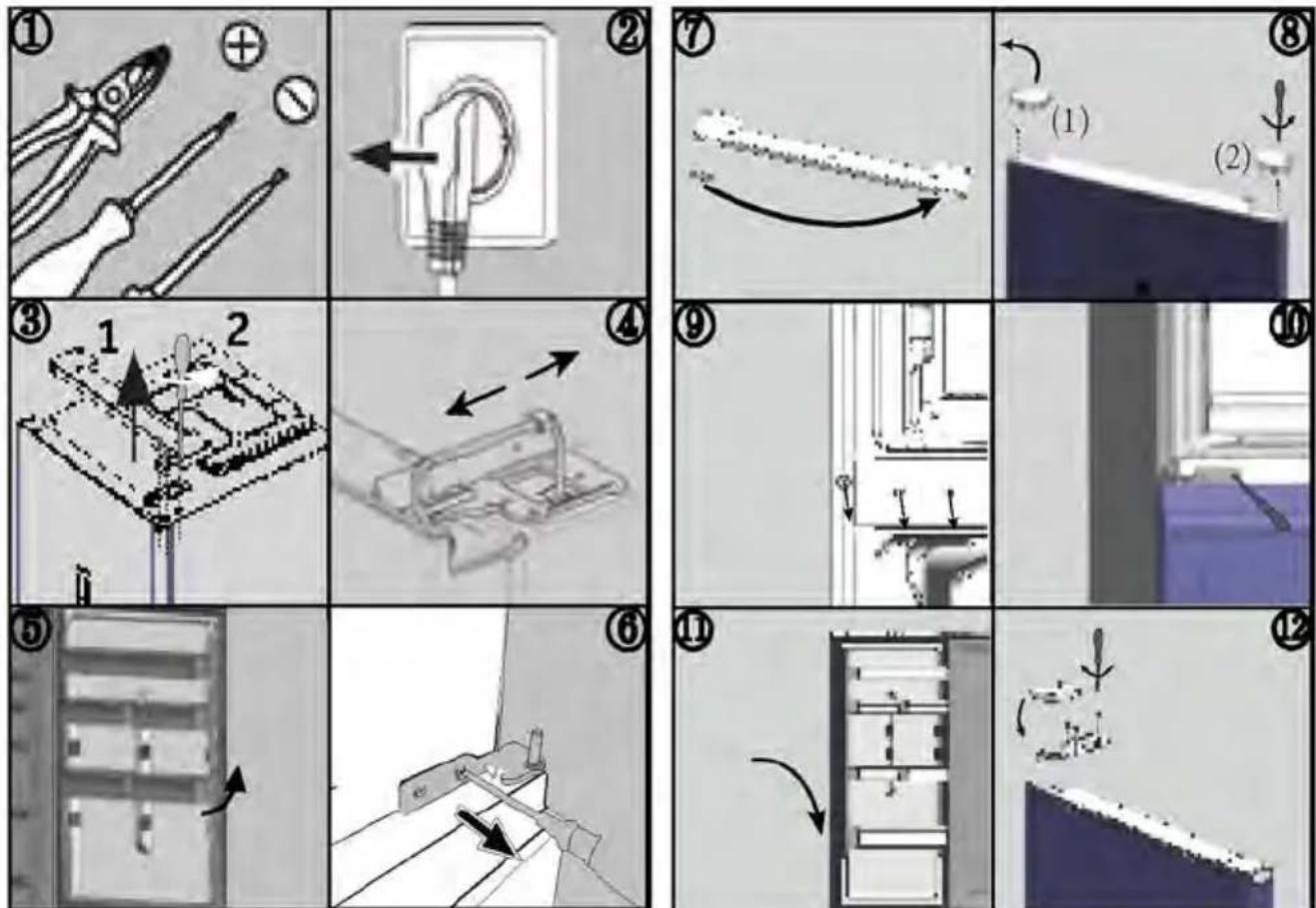 HAIER HTW7620CNMP - Βήματα συναρμολόγησης - 1