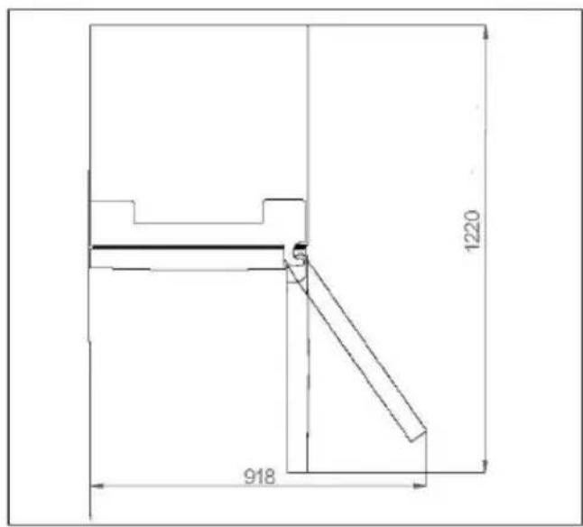 HAIER HTW5618ENPW - Espace recommandé - 1