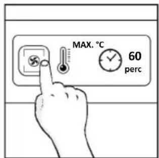 MAX. °C 60 perc