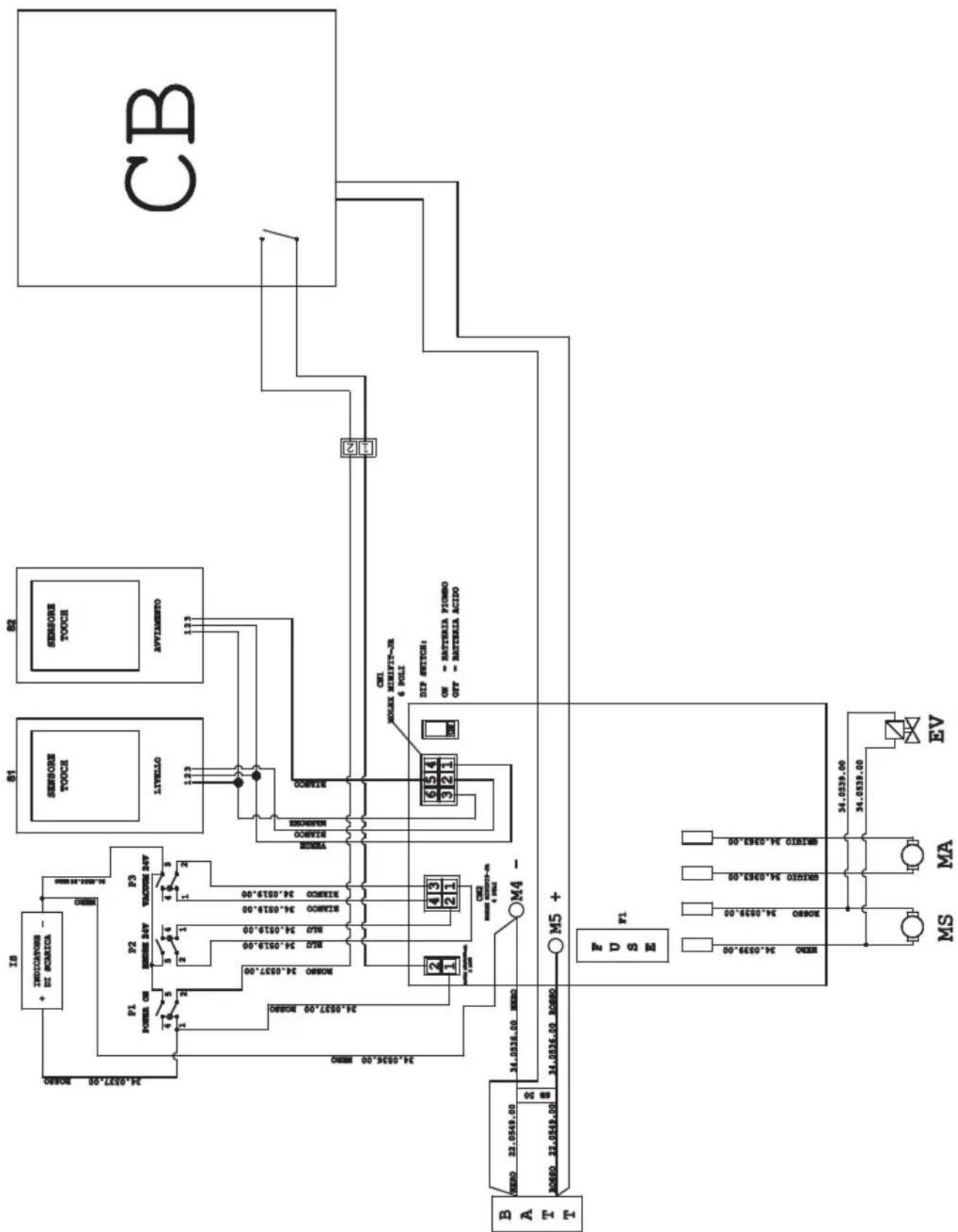 Ghibli & Wirbel FR 30 SM 45 TOUCH - DIAGRAMA (ESQUEMA) ELÉTRICO - 1