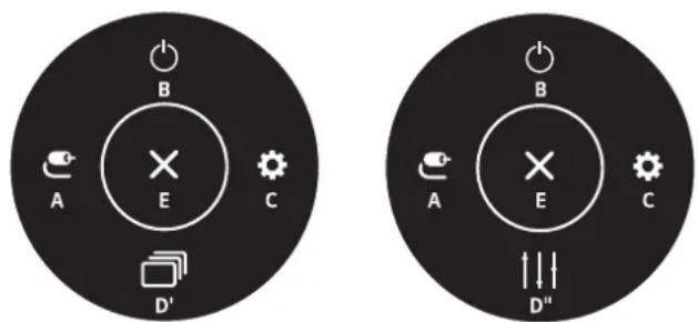 LG 27BA560 - Activating the Main Menu - 2