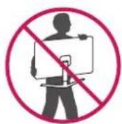LG 27BA560 - Moving and Lifting the Monitor - 2