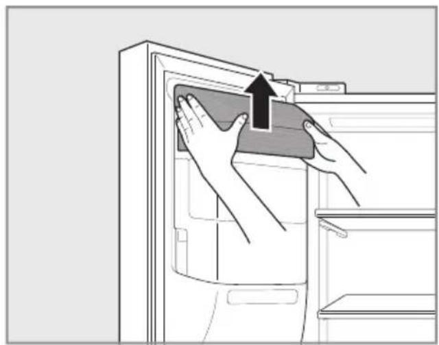 LG GSGV80EPLD - Retrait / Remontage du bac de stockage de glaçons - 1