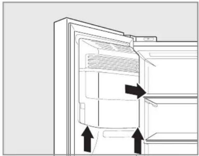 LG GSGV80EPLD - Retrait / Remontage du bac de stockage de glaçons - 2