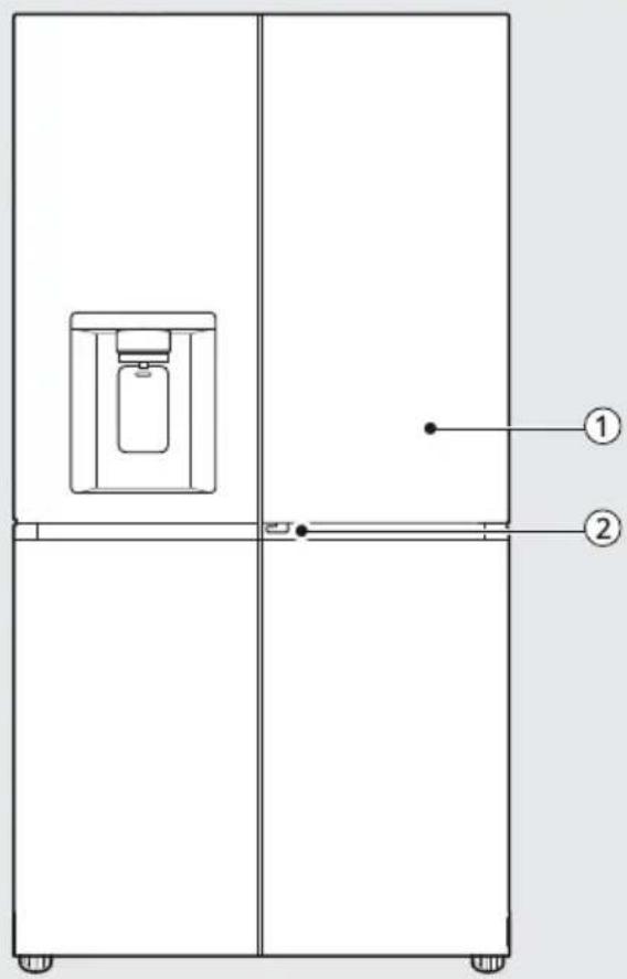 LG GSGV80EPLD - Extérieur - 1