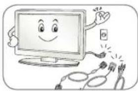 LG 24BA550 - 제품 이동 시 주의사항 - 2