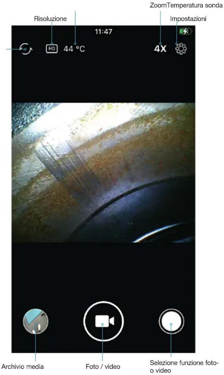 Hazet 4812-24/4AF - App HAZET Endoscope - Interfaccia - 1