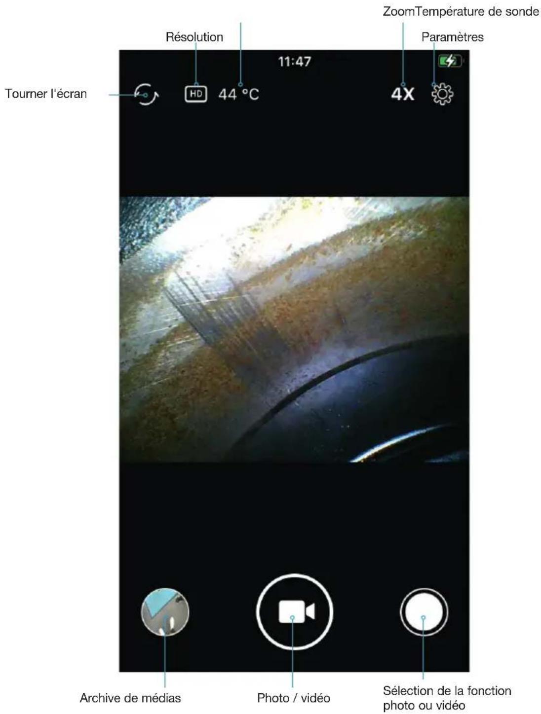 Hazet 4812-24/4AF - Application HAZET Endoscope - surface - 1