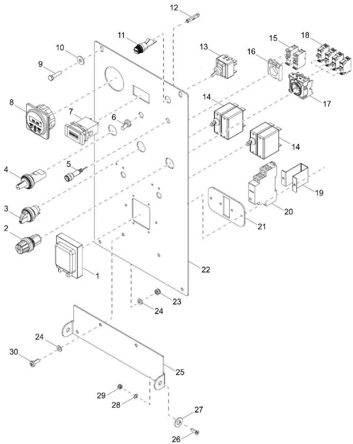 Generac VT-Solar v.1.5 - Item Part No. Qty Description Notes - 1