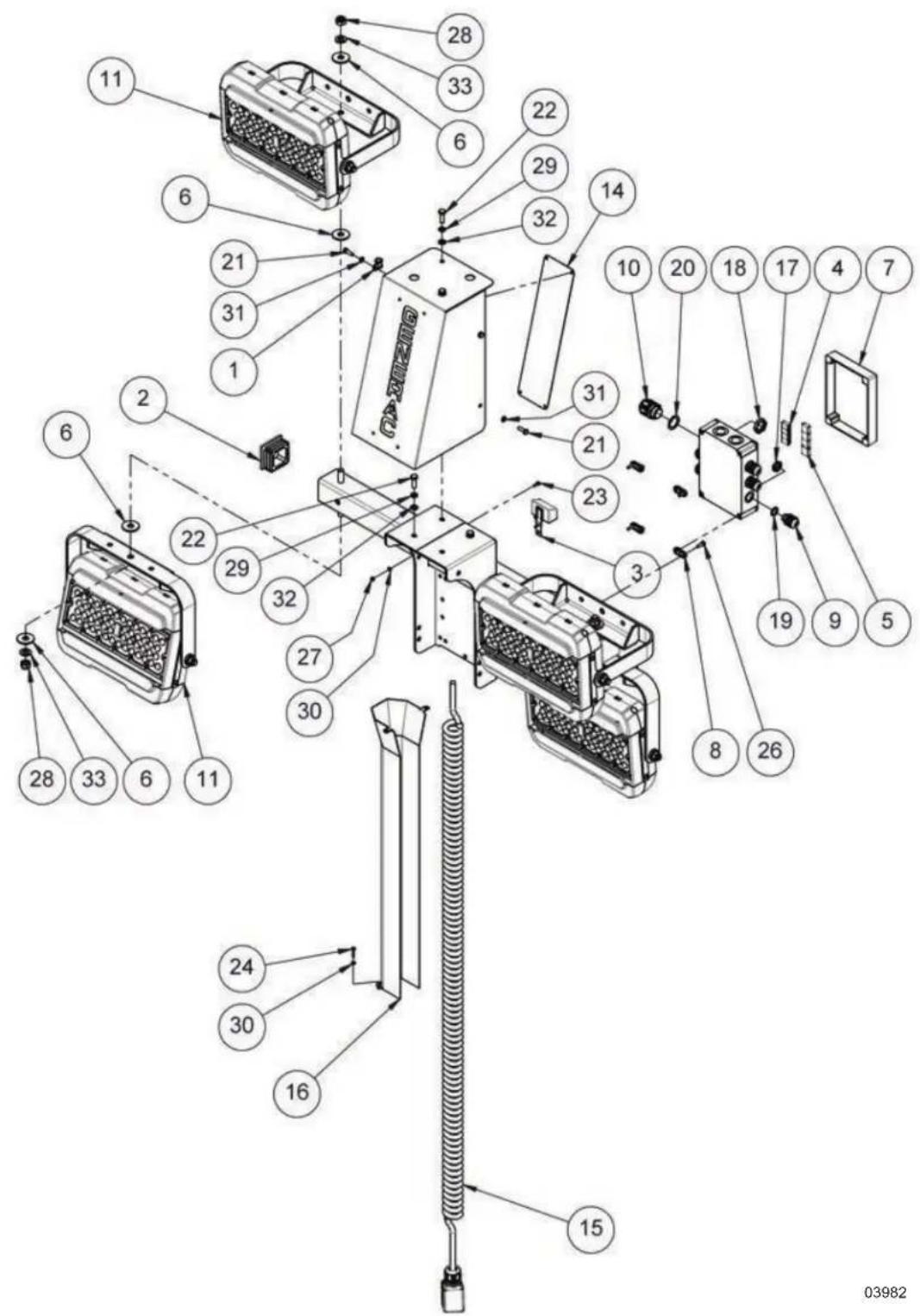Generac VT-Solar v.1.5 - Item Part No. Qty Description Notes - 1