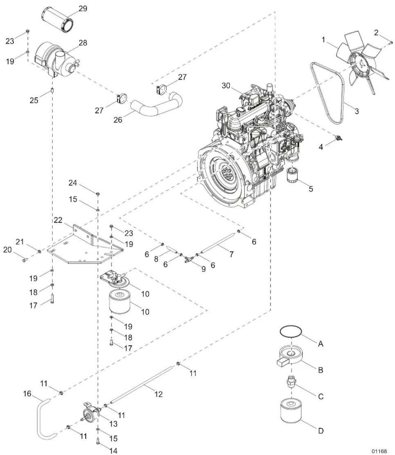 Generac MLT4060 - Silent Pack: (if equipped) - 3