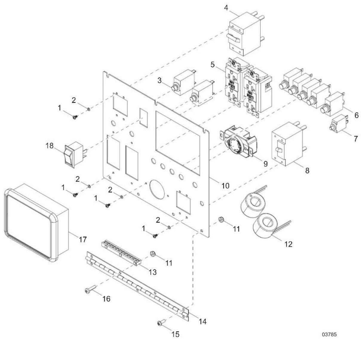 Generac MLT4060 - Interior Light: (if equipped) - 1