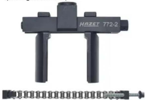 Hazet 772-2/16 - L'opération des écrous de moyeu de roue coniques n'est pas possible - 1