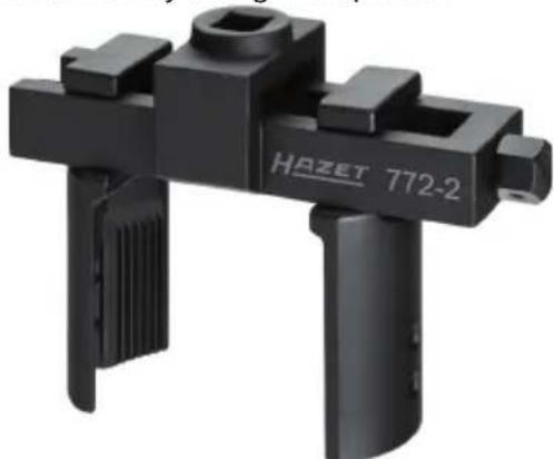 Hazet 772-2/16 - Operation of slotted nuts (installation / removal) - 2