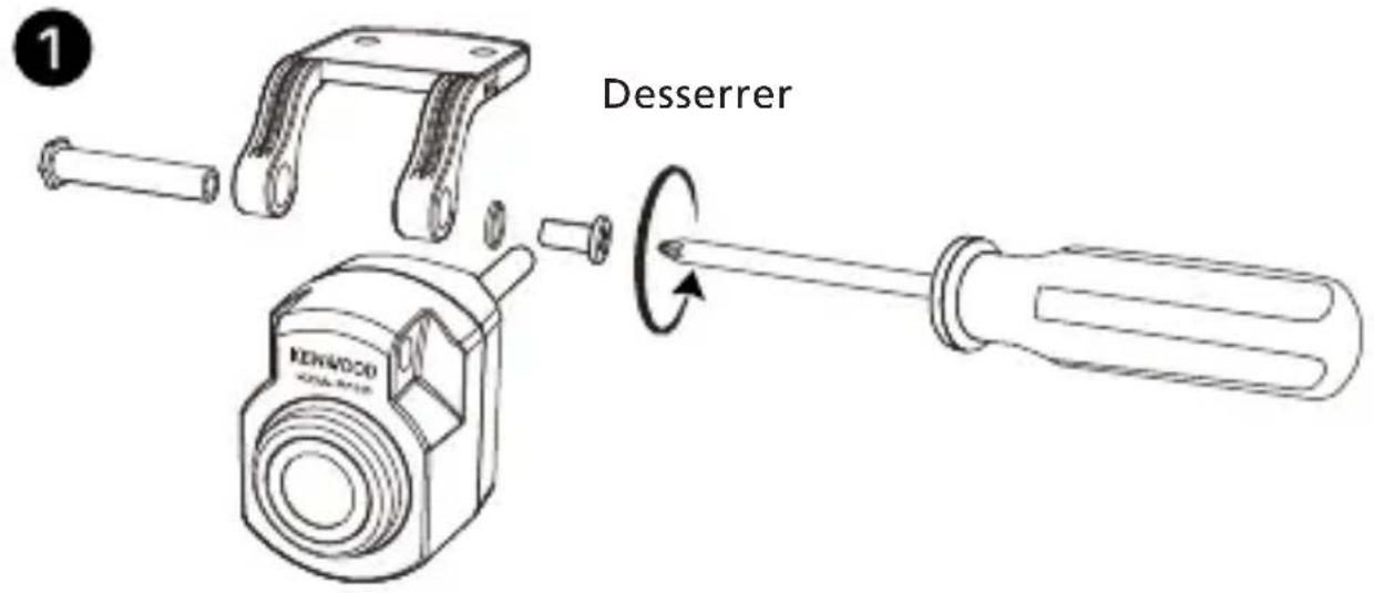 KENWOOD DRV-A510W - AJUSTER L'ANGLE - 5