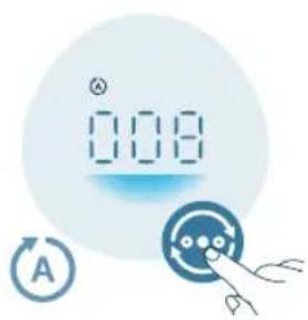 PHILIPS AC0920 - Spreminjanje nastavitve načina - 1