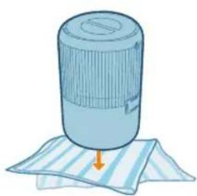 PHILIPS AC0920 - Cleaning the surface of the filter - 3