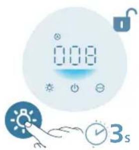 PHILIPS AC0920 - Menggunakan fungsi hidup/mati lampu - 3