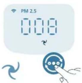 PHILIPS AC4220 - Spreminjanje nastavitve načina - 2