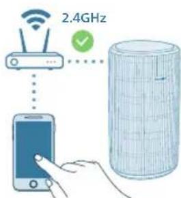 PHILIPS AC4220 - První nastavení Wi-Fi připojení - 2