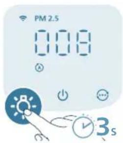 PHILIPS AC4220 - Налаштування функції блокування від дітей - 2