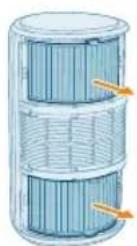 PHILIPS AC4220 - Skifte filtrene - 4