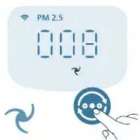 PHILIPS AC4220 - Režimo nustatymo keitimas - 2