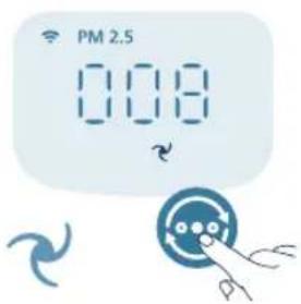 PHILIPS AC4220 - Tila-asetuksen vaihtaminen - 2
