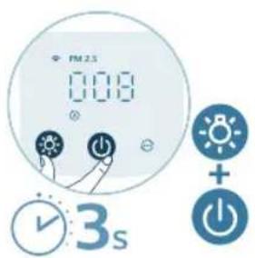 PHILIPS AC4220 - Setzen Sie die WLAN-Verbindung zurück - 1