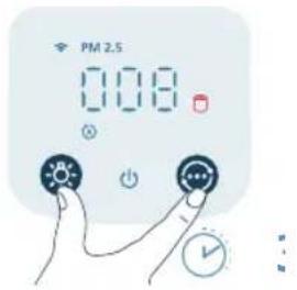 PHILIPS AC4220 - Membersihkan permukaan filter - 4
