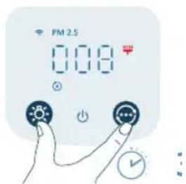 PHILIPS AC4220 - Tilbakestille Wi-Fi-tilkoblingen - 4