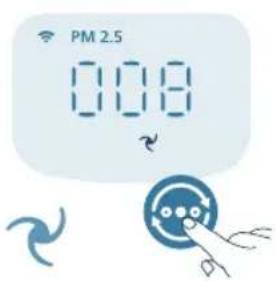 PHILIPS AC4220 - Modifica dell'impostazione della modalità - 2