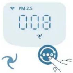 PHILIPS AC3210 - Cambio de la configuración de modo - 2