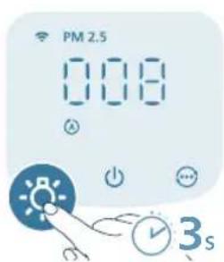 PHILIPS AC3210 - Configurarea blocării pentru copii - 2