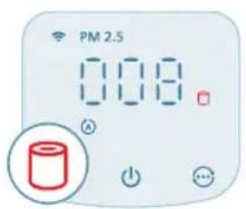 PHILIPS AC3210 - Mengganti filter - 1