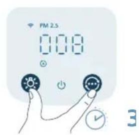 PHILIPS AC3210 - Tilbakestilling av filteret - 3