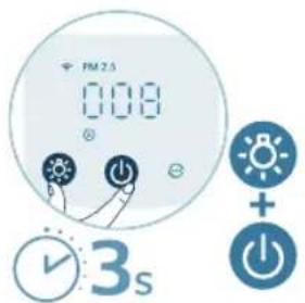 PHILIPS AC3210 - Ресетирајте ја Wi-Fi-врската - 1