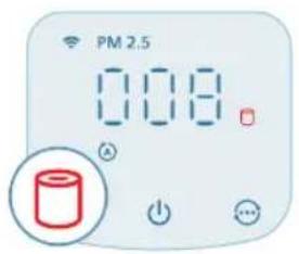 PHILIPS AC3210 - Filtrų keitimas - 1