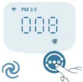 PHILIPS AC3210 - Cambio de la configuración de modo - 3