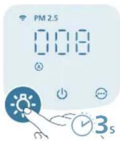 PHILIPS AC3210 - Einstellen der Kindersicherung - 2