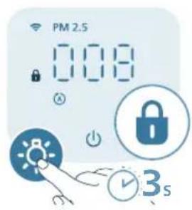 PHILIPS AC3210 - Ustawianie blokady rodzicielskiej - 1