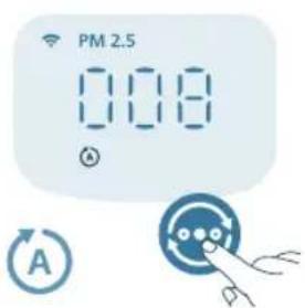 PHILIPS AC3210 - Režimo nustatymo keitimas - 1