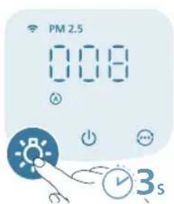 PHILIPS AC3210 - Mengatur kunci anak - 2