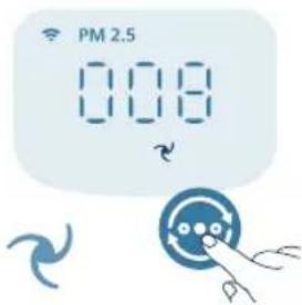 PHILIPS AC3210 - Αλλαγή της ρύθμισης λειτουργίας - 2