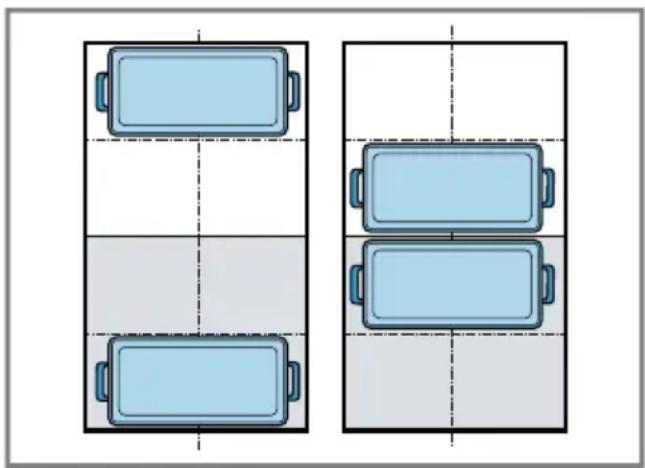 BALAY 3AB9FF010 - As two separate cooking zones - 1