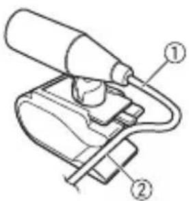 PIONEER DEH-S040BT - Per l'installazione sul parasole - 1