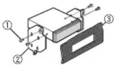 PIONEER DEH-S040BT - Wanneer u de bijgeleverde installatiekoker niet gebruikt - 2